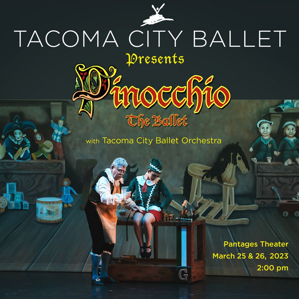 The Tacoma City Bellet Presents Pinocchio at PAEC in Federal Way, WA on March 22, 2019 (Photo: Sunny Martini).